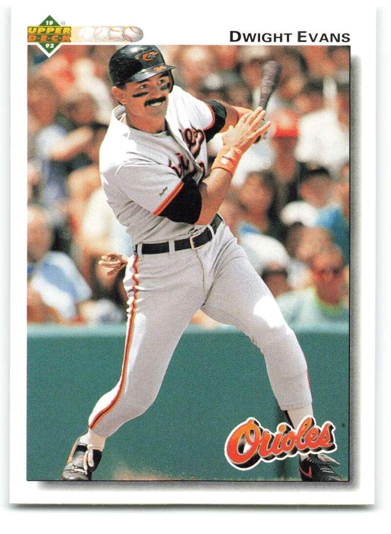 1992 Upper Deck #248 Dwight Evans NM-MT Baltimore Orioles Baseball Card - TradingCardsMarketplace.com