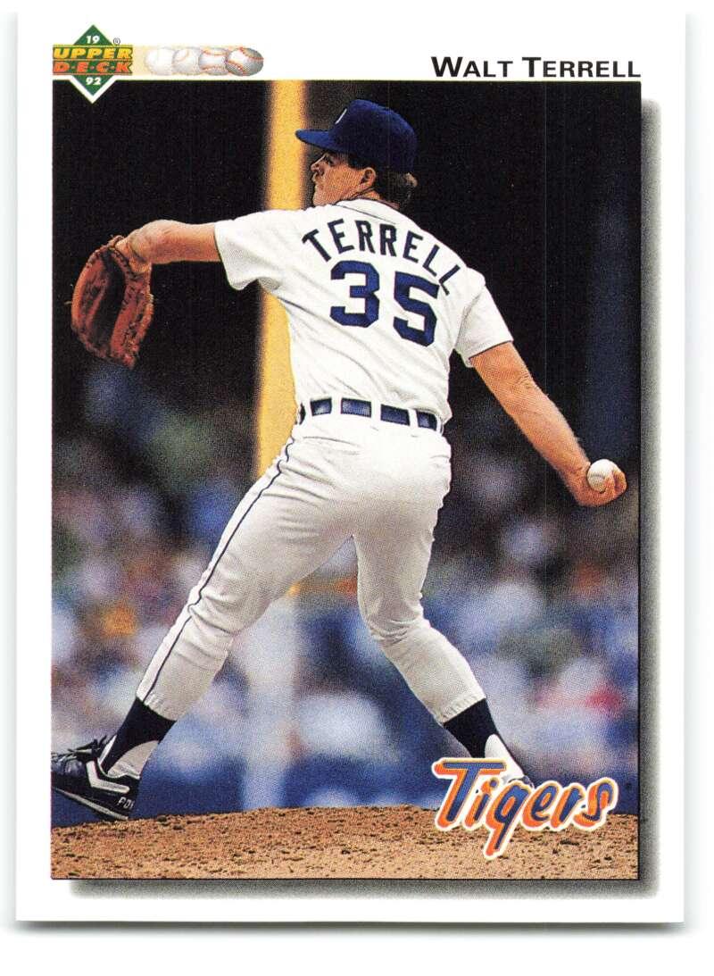 1992 Upper Deck #520 Walt Terrell NM-MT Detroit Tigers Baseball Card - TradingCardsMarketplace.com