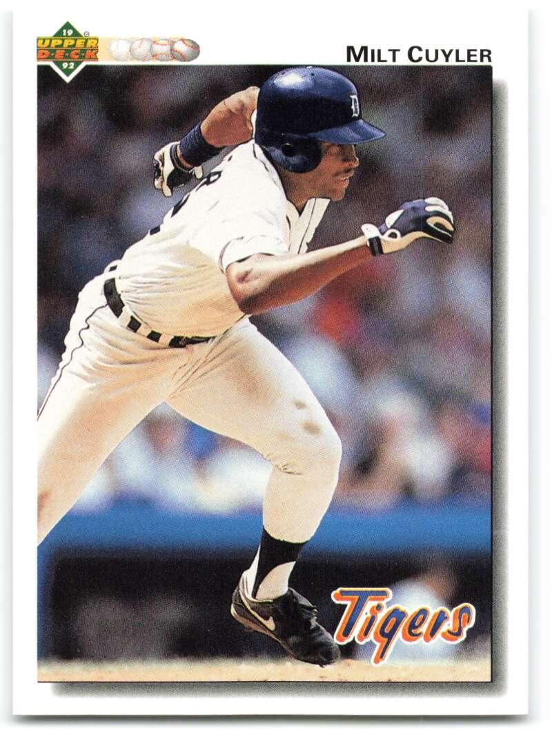 1992 Upper Deck #536 Milt Cuyler NM-MT Detroit Tigers Baseball Card - TradingCardsMarketplace.com