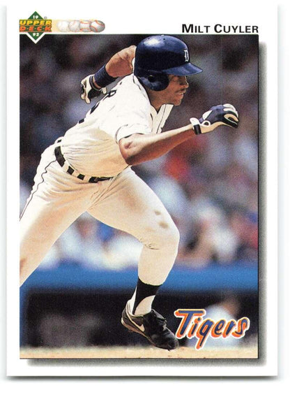 1992 Upper Deck #536 Milt Cuyler NM-MT Detroit Tigers Baseball Card - TradingCardsMarketplace.com