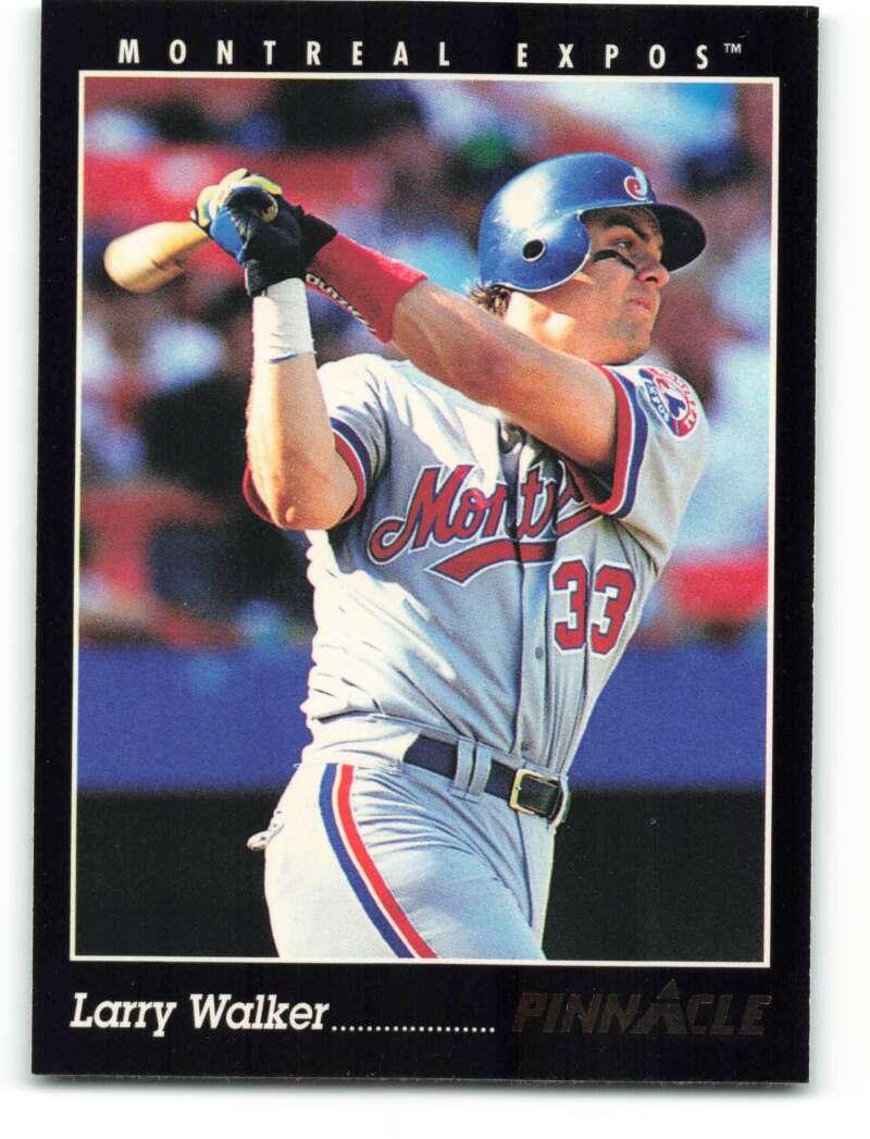 1993 Pinnacle #3 Larry Walker NM-MT Montreal Expos Baseball Card - TradingCardsMarketplace.com