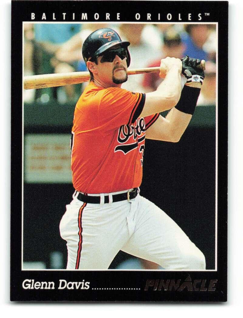 1993 Pinnacle #217 Glenn Davis NM-MT Baltimore Orioles Baseball Card - TradingCardsMarketplace.com