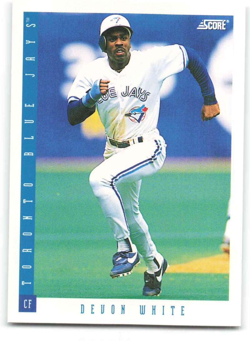 1993 Score #92 Devon White NM-MT Toronto Blue Jays Baseball Card - TradingCardsMarketplace.com