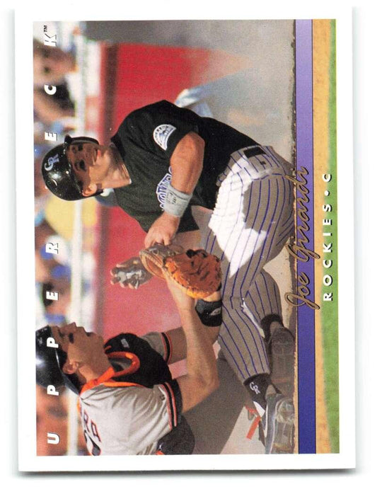 1993 Upper Deck #571 Joe Girardi VG Colorado Rockies Baseball Card - TradingCardsMarketplace.com