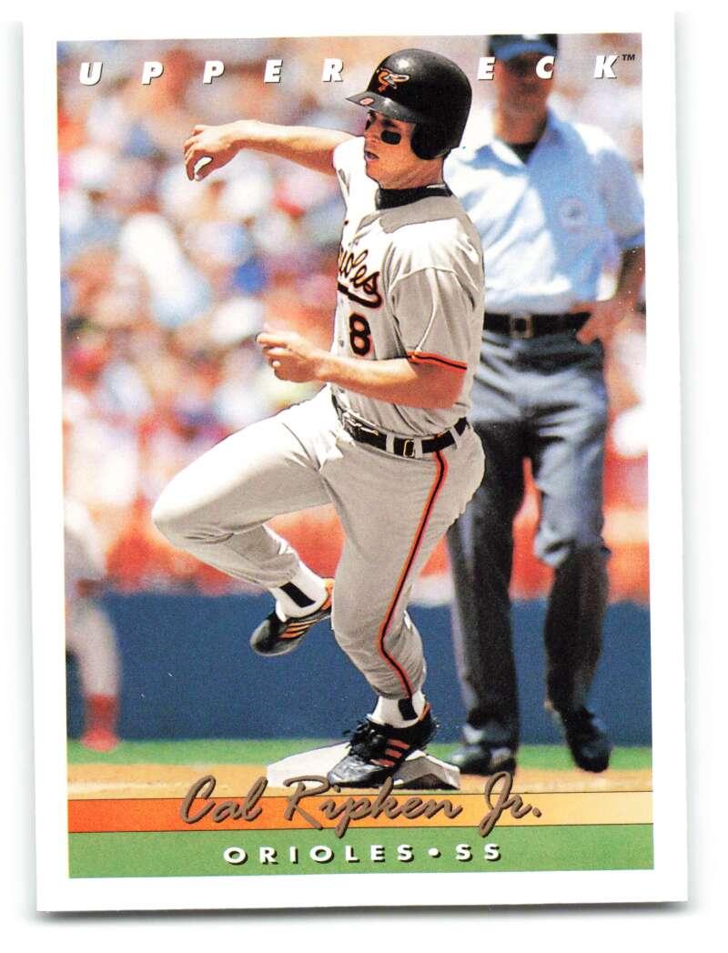 1993 Upper Deck #585 Cal Ripken Jr. VG Baltimore Orioles Baseball Card - TradingCardsMarketplace.com