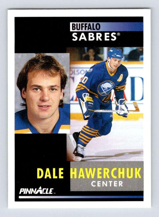 1991-92 Pinnacle #80 Dale Hawerchuk NM-MT Buffalo Sabres Hockey Card - TradingCardsMarketplace.com