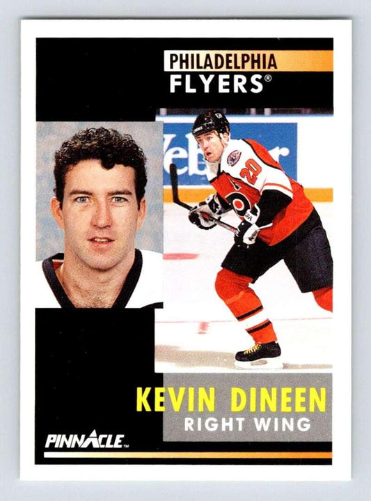 1991-92 Pinnacle #246 Kevin Dineen NM-MT Philadelphia Flyers Hockey Card - TradingCardsMarketplace.com