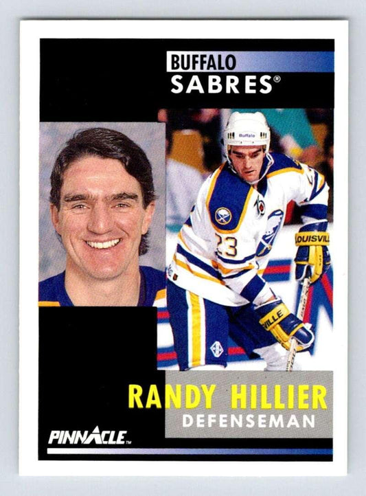 1991-92 Pinnacle #281 Randy Hillier NM-MT Buffalo Sabres Hockey Card - TradingCardsMarketplace.com