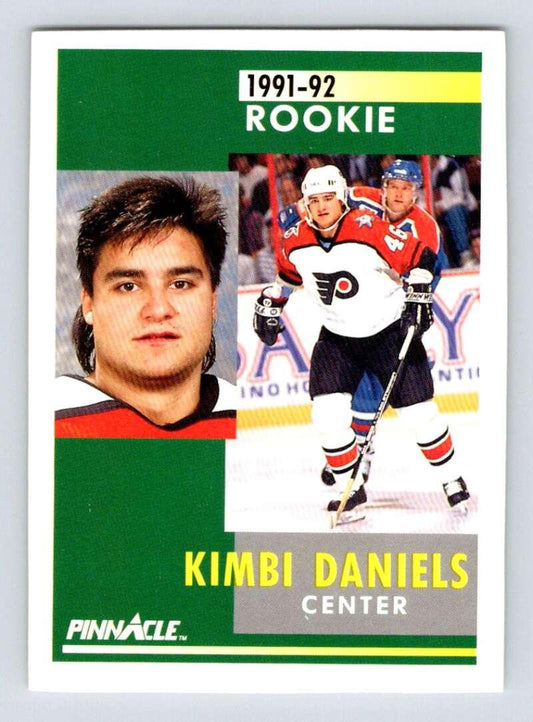 1991-92 Pinnacle #336 Kimbi Daniels NM-MT Philadelphia Flyers Hockey Card - TradingCardsMarketplace.com