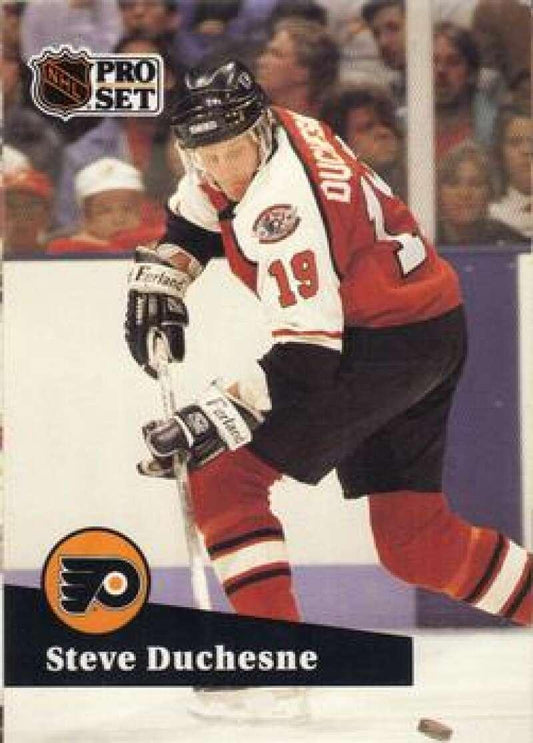 1991-92 Pro Set #448 Steve Duchesne NM-MT Philadelphia Flyers Hockey Card - TradingCardsMarketplace.com